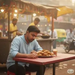 tierd off roadside oily foods